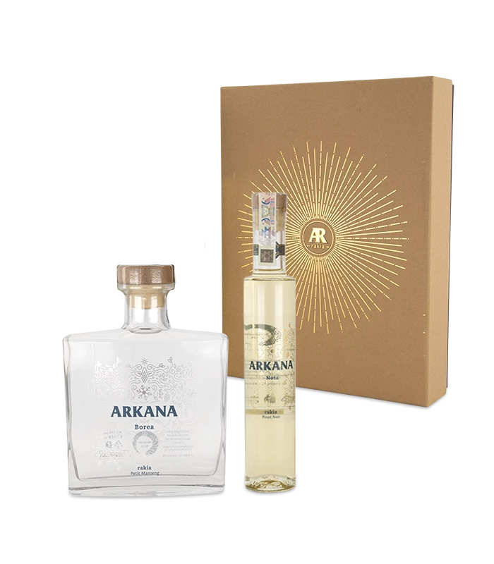 Promo Set Arcana Nota 0.5l and Arcana Boreas 0.2l in a box