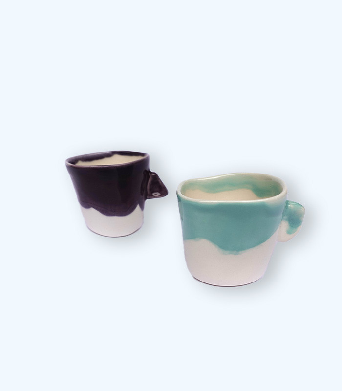 POTTERY & POETRY Set 2 bowls